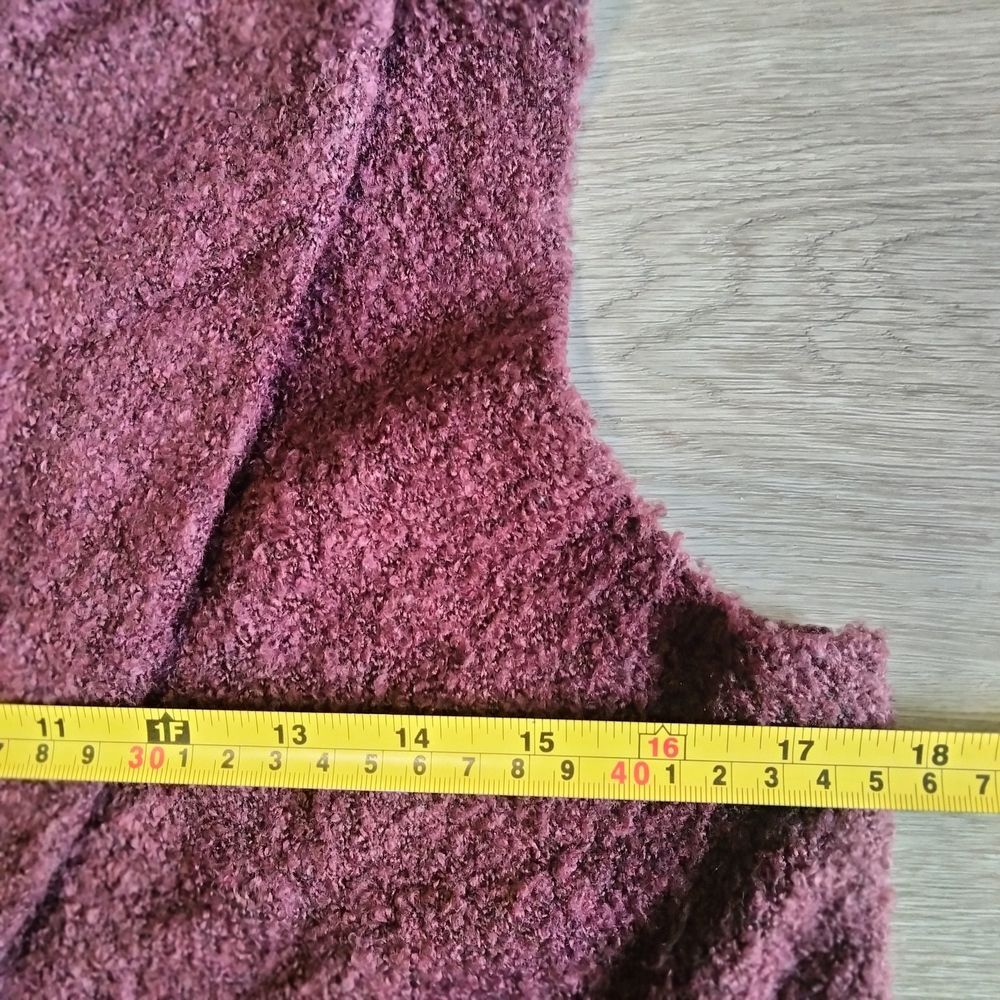 LOFT Deep Purple Sleeveless Cardigan Sweater - Picture 5 of 6